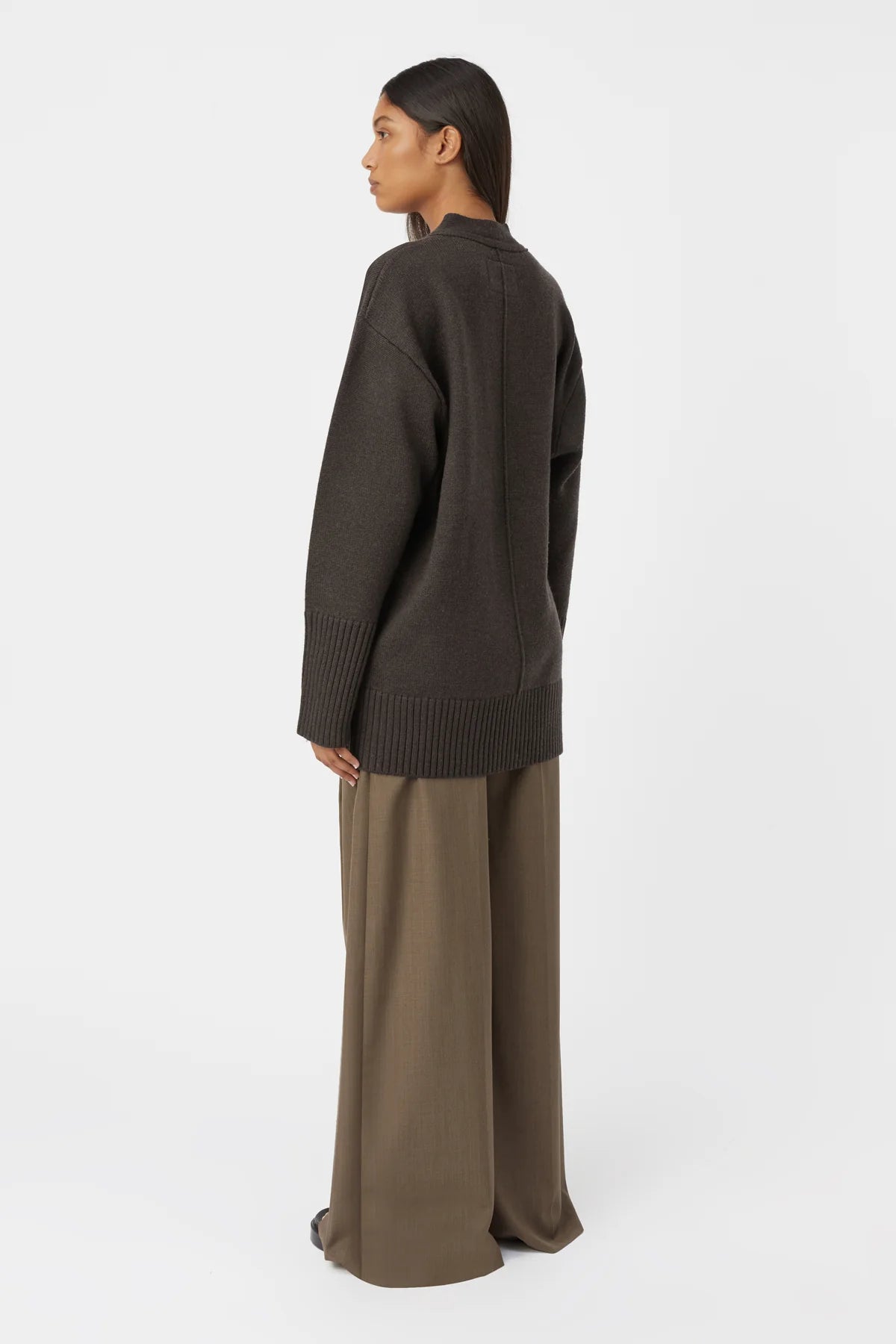 Romeo Cardigan | Chocolate Melange