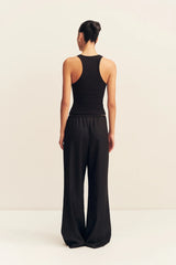 Castro Suiting Drawstring Pant | Black