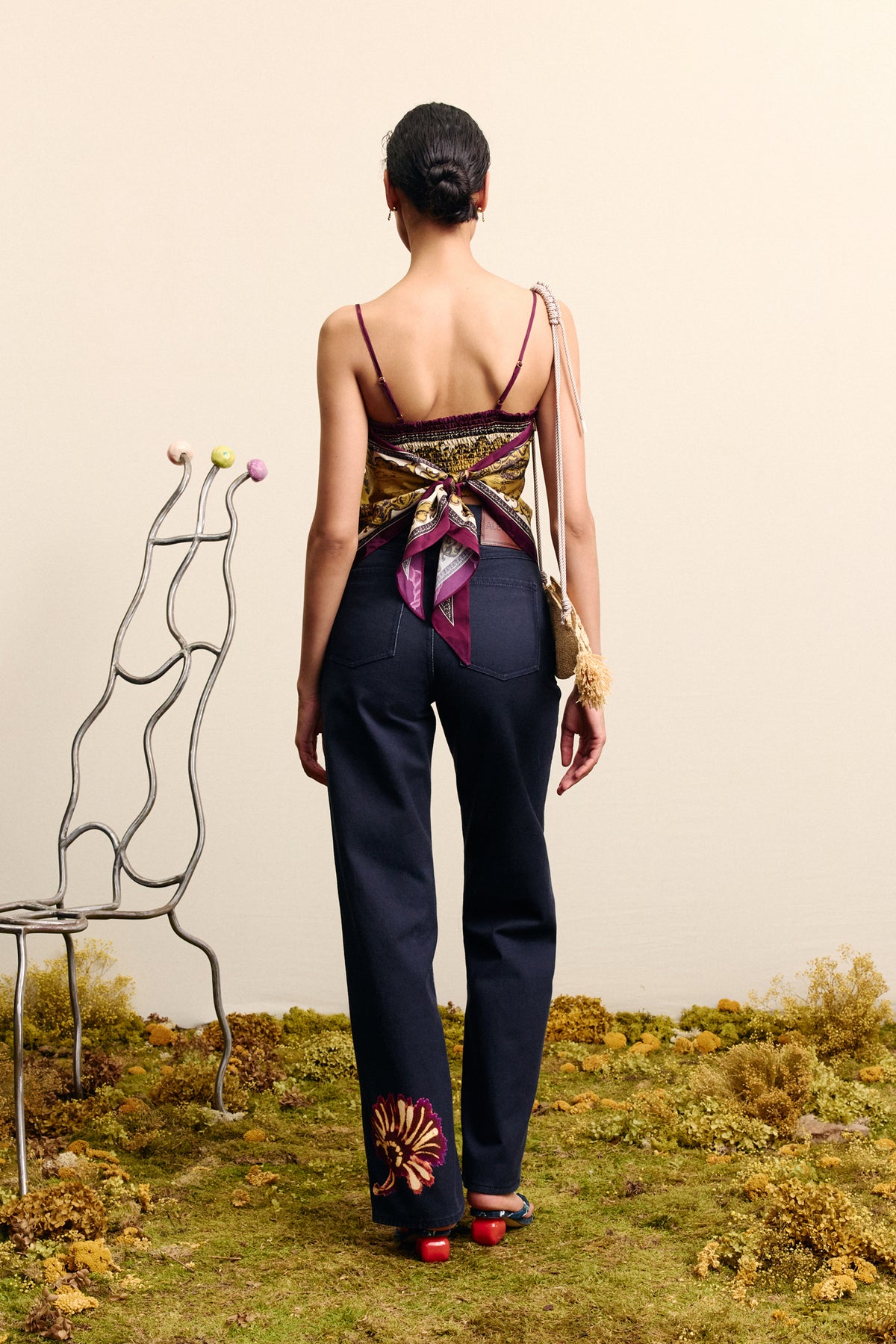 Martos Scarf Top