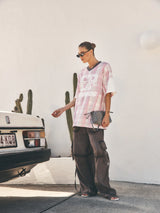 Lunar Jersey Pink Check