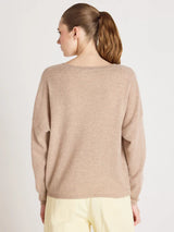 Astrid Cashmere Top | Chestnut