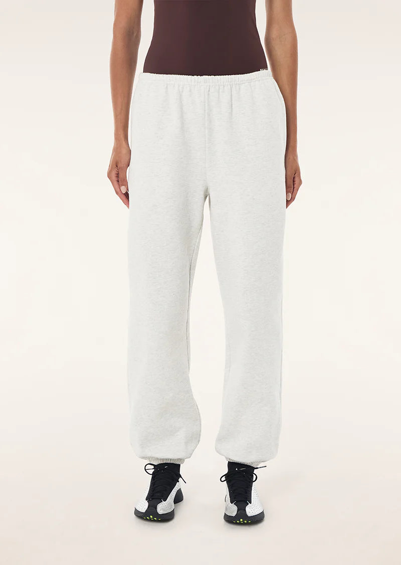 Adventure Cuffed Track Pant | Snow Marle
