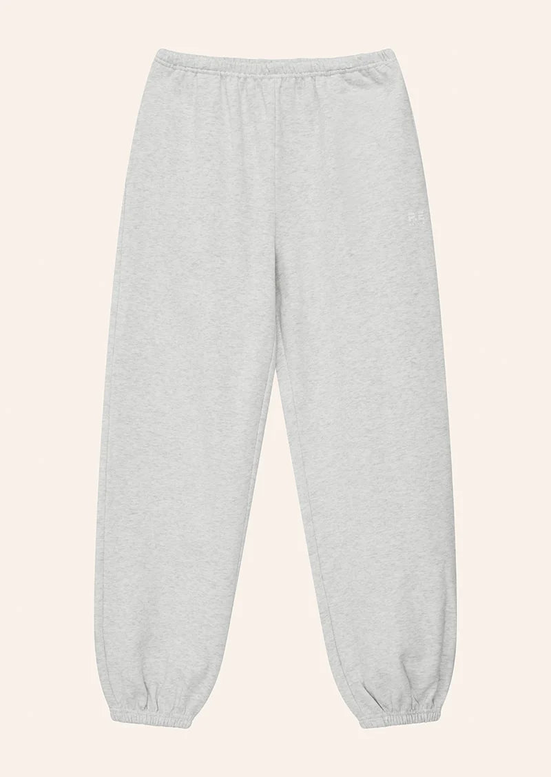 Adventure Cuffed Track Pant | Snow Marle