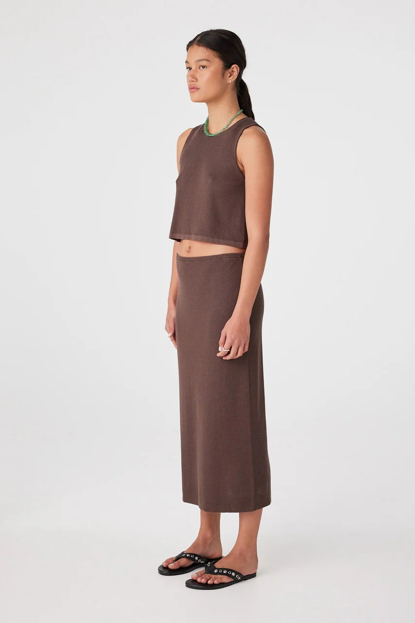 Theo Skirt | Espresso