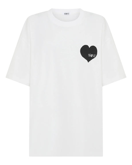 Heart Tee | White & Black