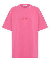 No Vacancy Tee | Acid Wash Pink