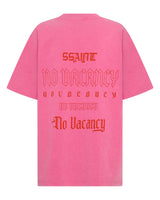 No Vacancy Tee | Acid Wash Pink