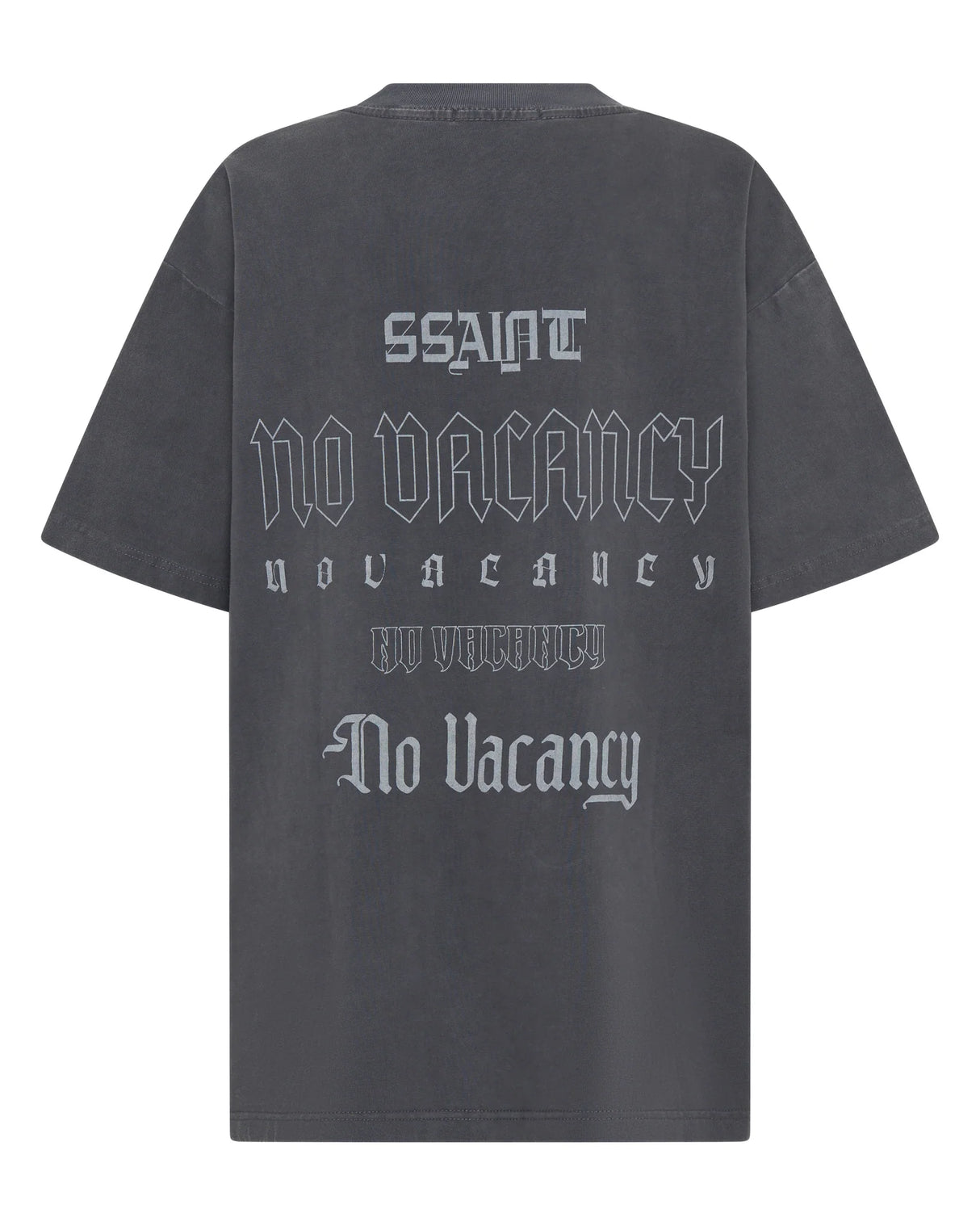 No Vacancy Tee | Acid Wash Grey