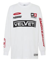 Signature Moto Tee | White