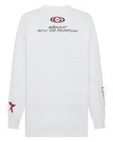 Signature Moto Tee | White