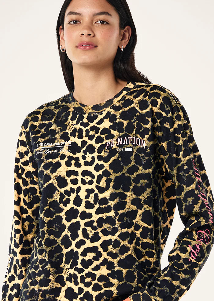 Base Long Sleeve | Leopard