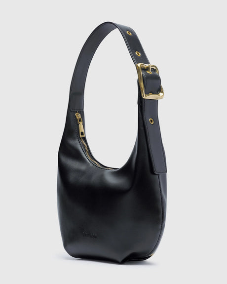 Everyday Croissant Bag  | Black