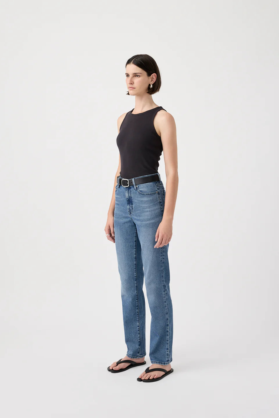 Zoe High Straight Jean | Twilight