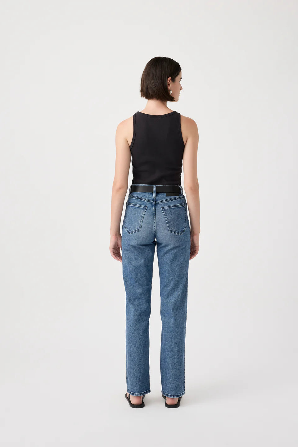 Zoe High Straight Jean | Twilight