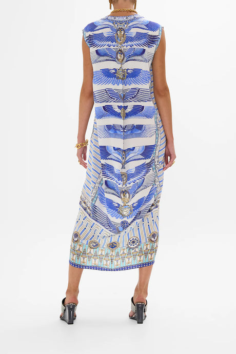 Sleeveless Drape Back Dress | Dancing With Daylight