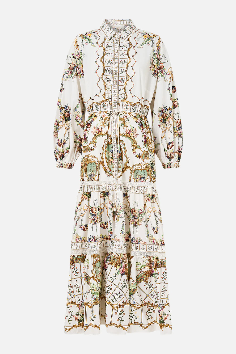 Tiered Long Shirt Dress | The Dressing Room Drama