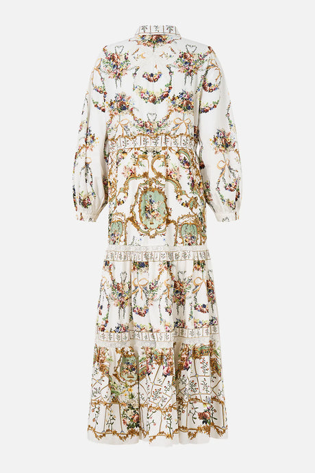 Tiered Long Shirt Dress | The Dressing Room Drama