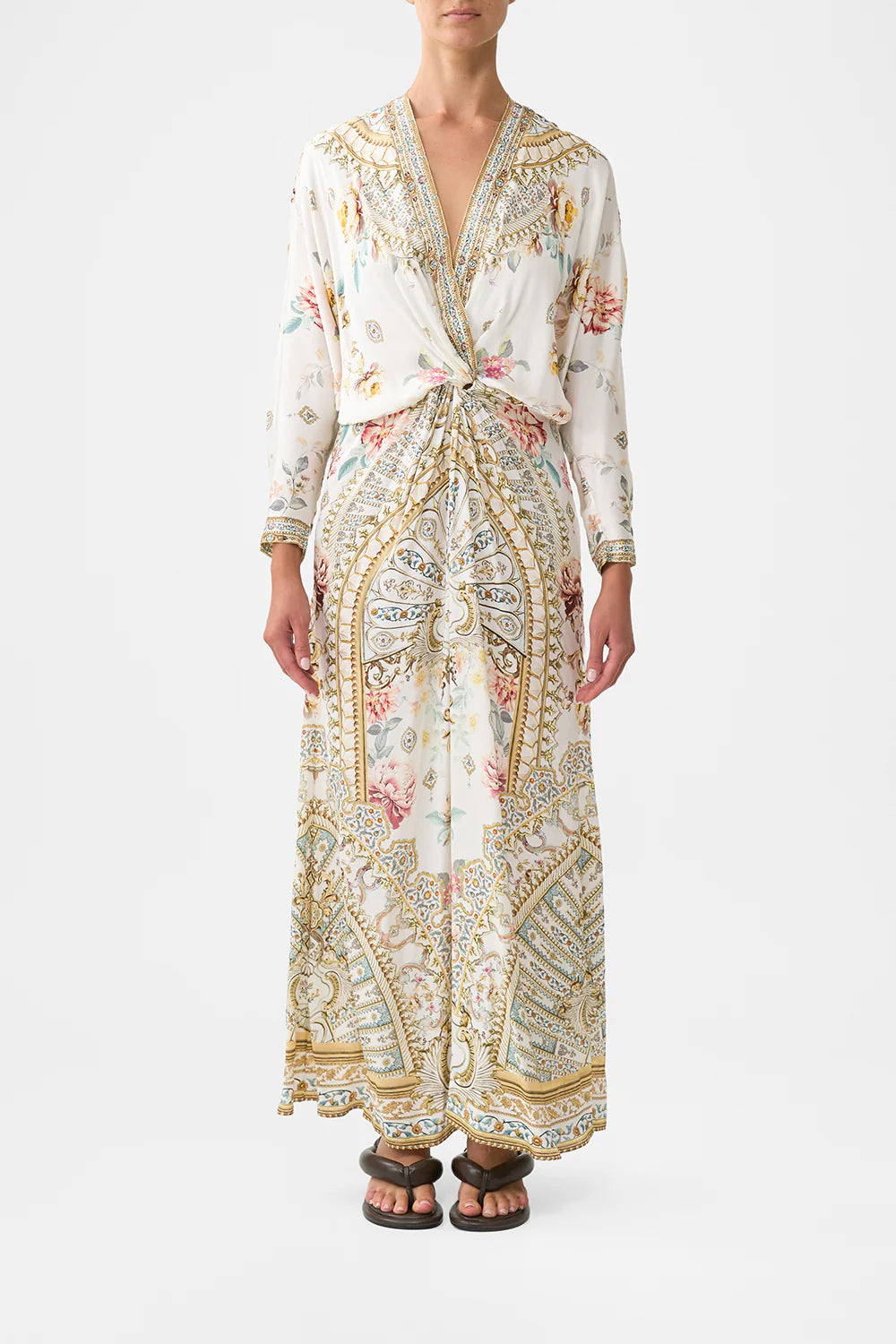 Twist Front Batwing Dress | Ottoman Dynasty