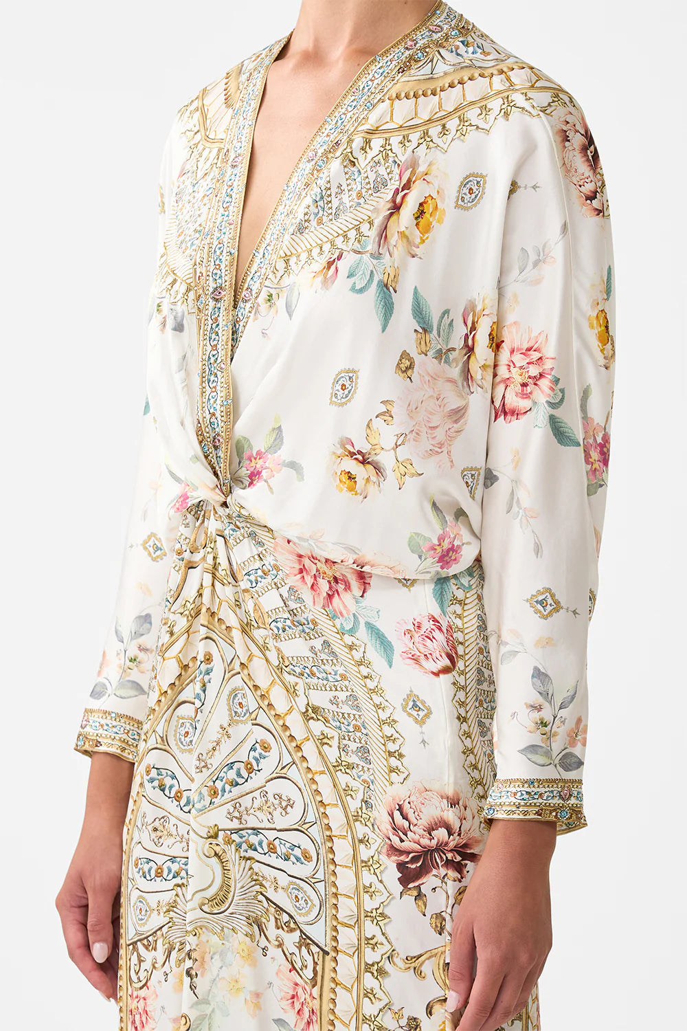 Twist Front Batwing Dress | Ottoman Dynasty