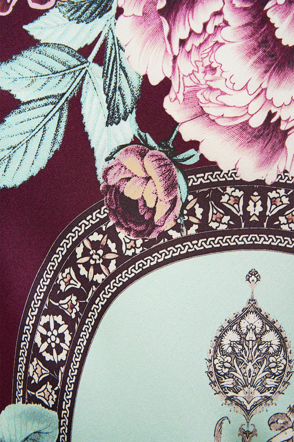 V-Neck Long Bias Slip with Train | If these Tiles Could Talk