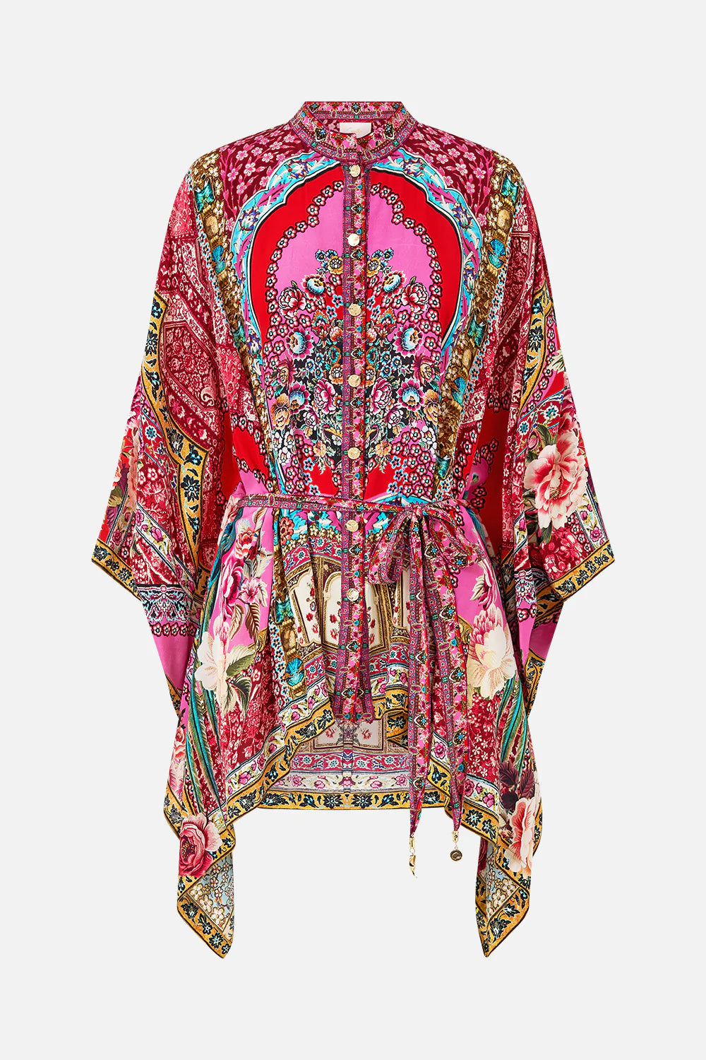 Button Through Scarf Blouse | Heirloom Empire