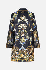 Shirt Dress with Blouson Sleeve | Ottoman Elegance