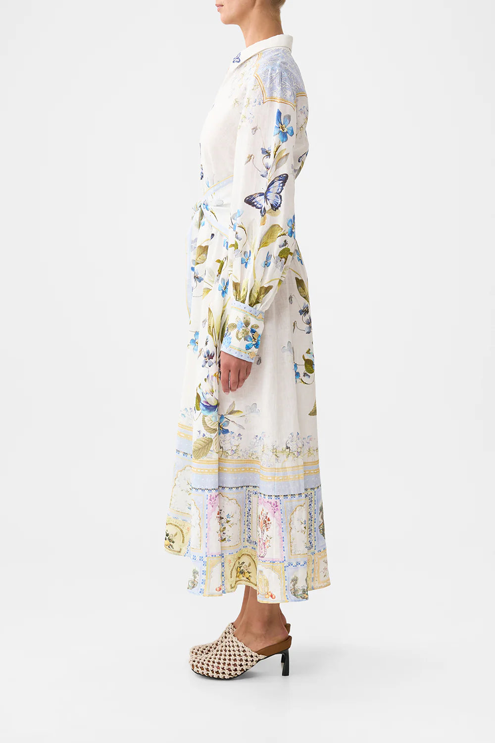 Waist Tie Shirt Dress | Botanical Ballads
