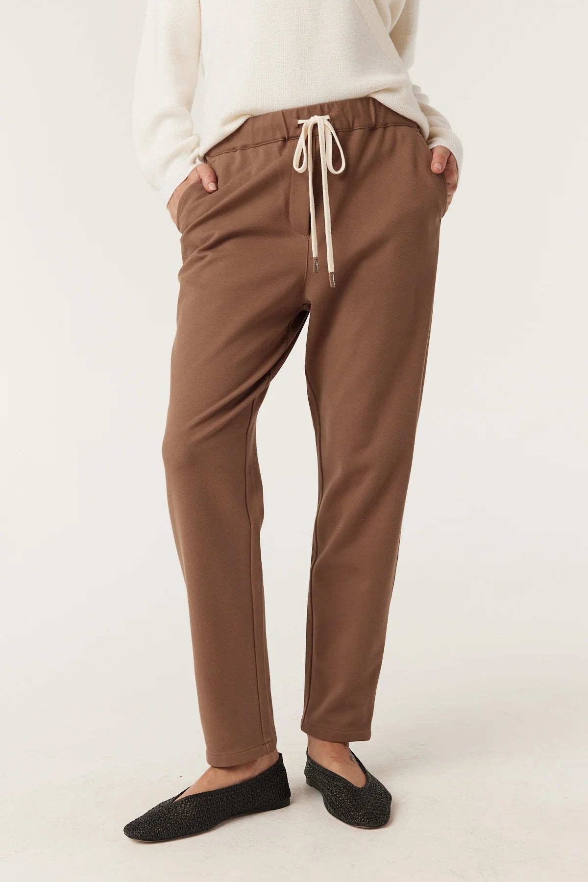 Luca Twill Jogger | Tabacco