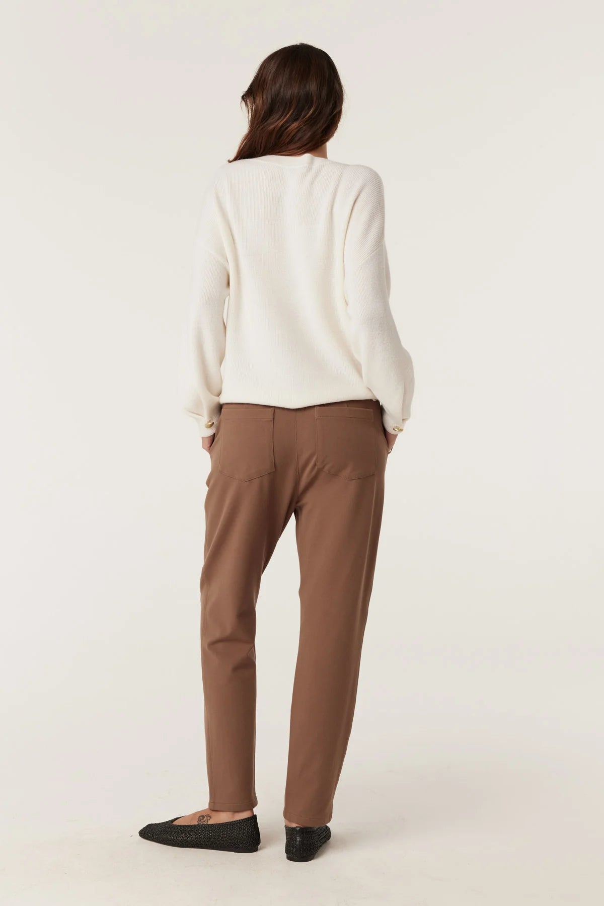 Luca Twill Jogger | Tabacco