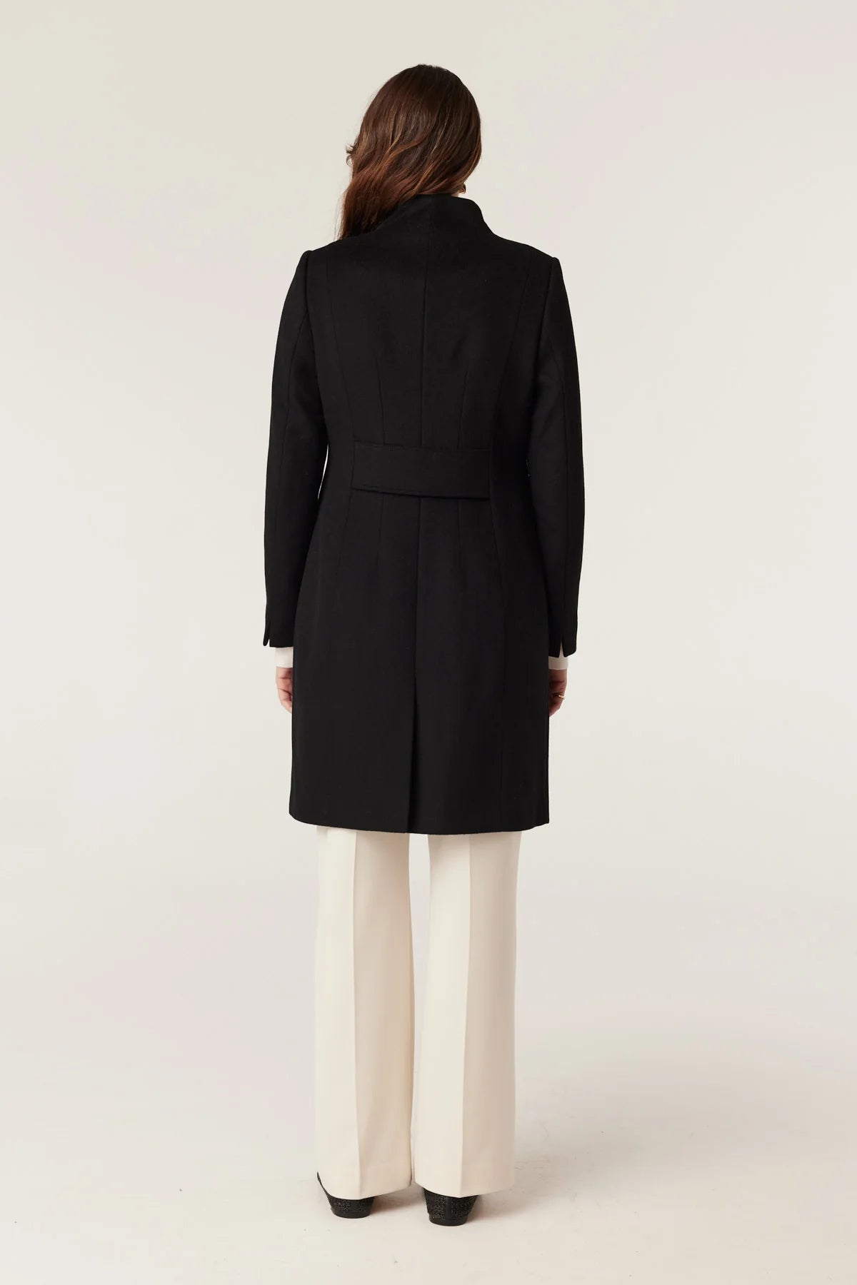 Eton Wool Coat | Black