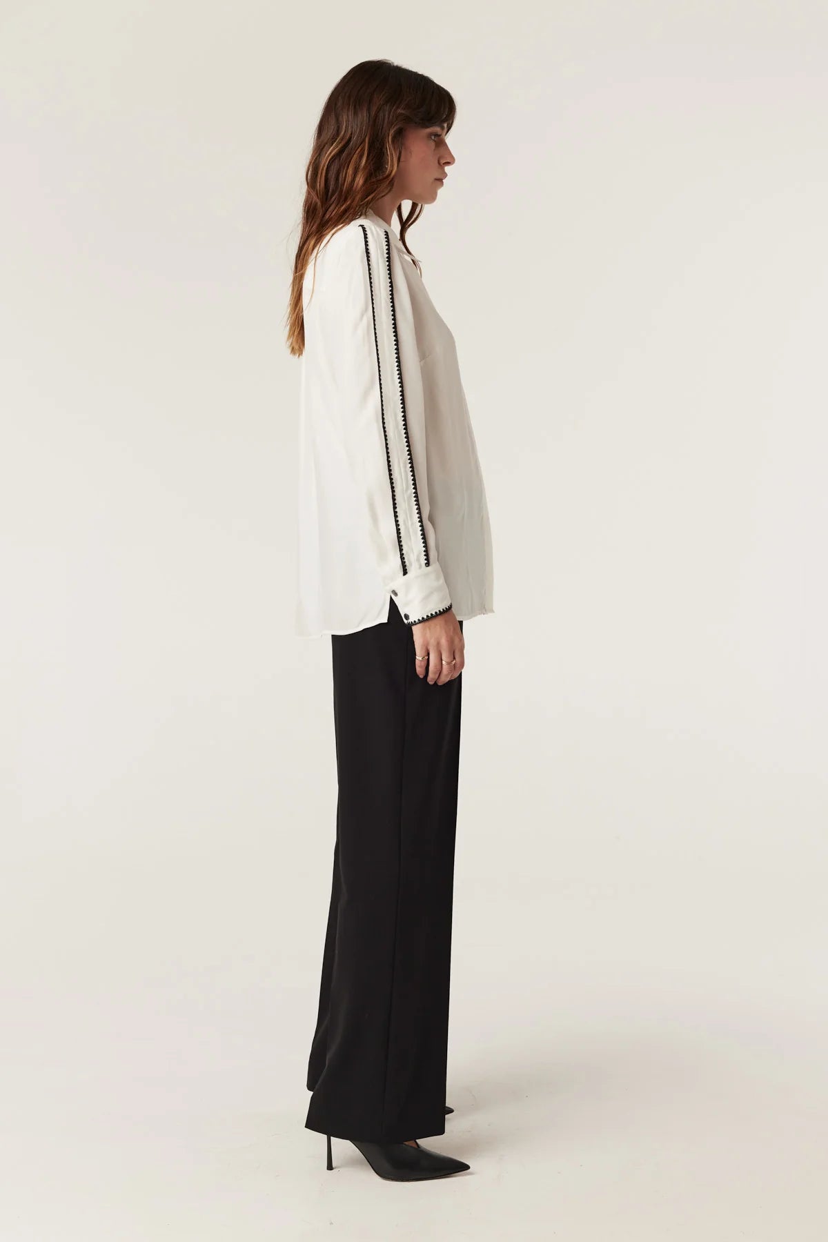 Ivory Blouse | White