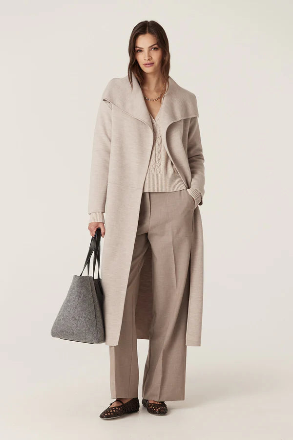 Parsons Merino Cardigan | Mushroom