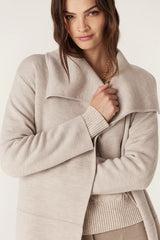 Parsons Merino Cardigan | Mushroom