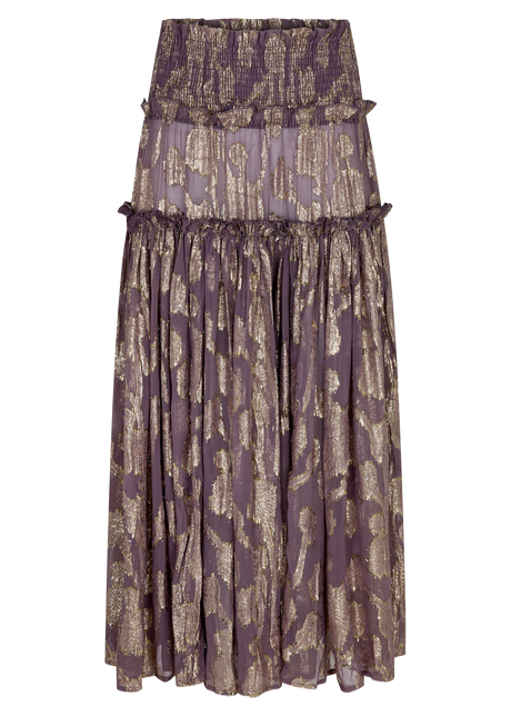 Collector Asa Shirred Maxi Skirt