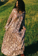 Collector Asa Shirred Maxi Skirt