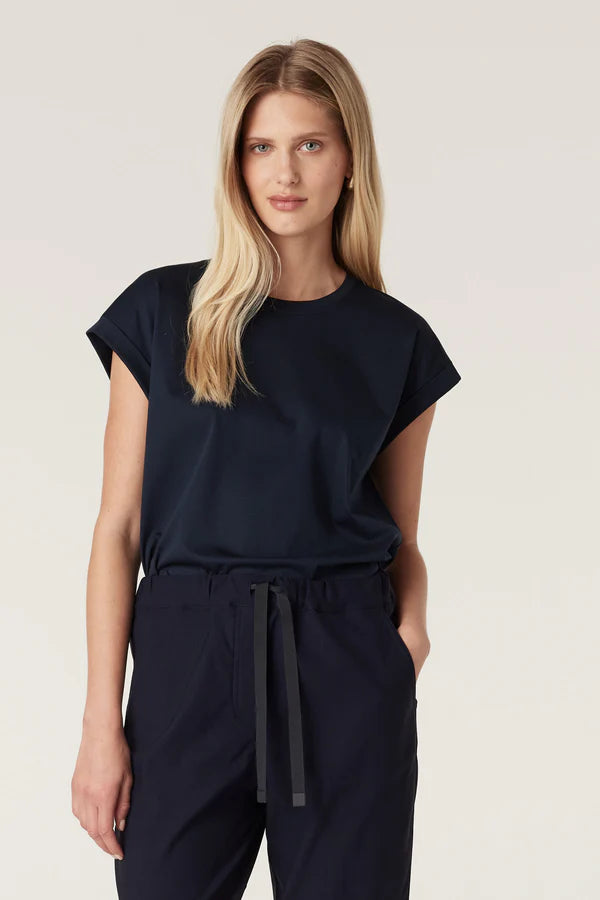 Pima Tee | Navy