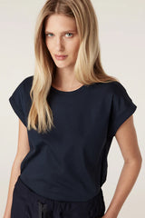 Pima Tee | Navy