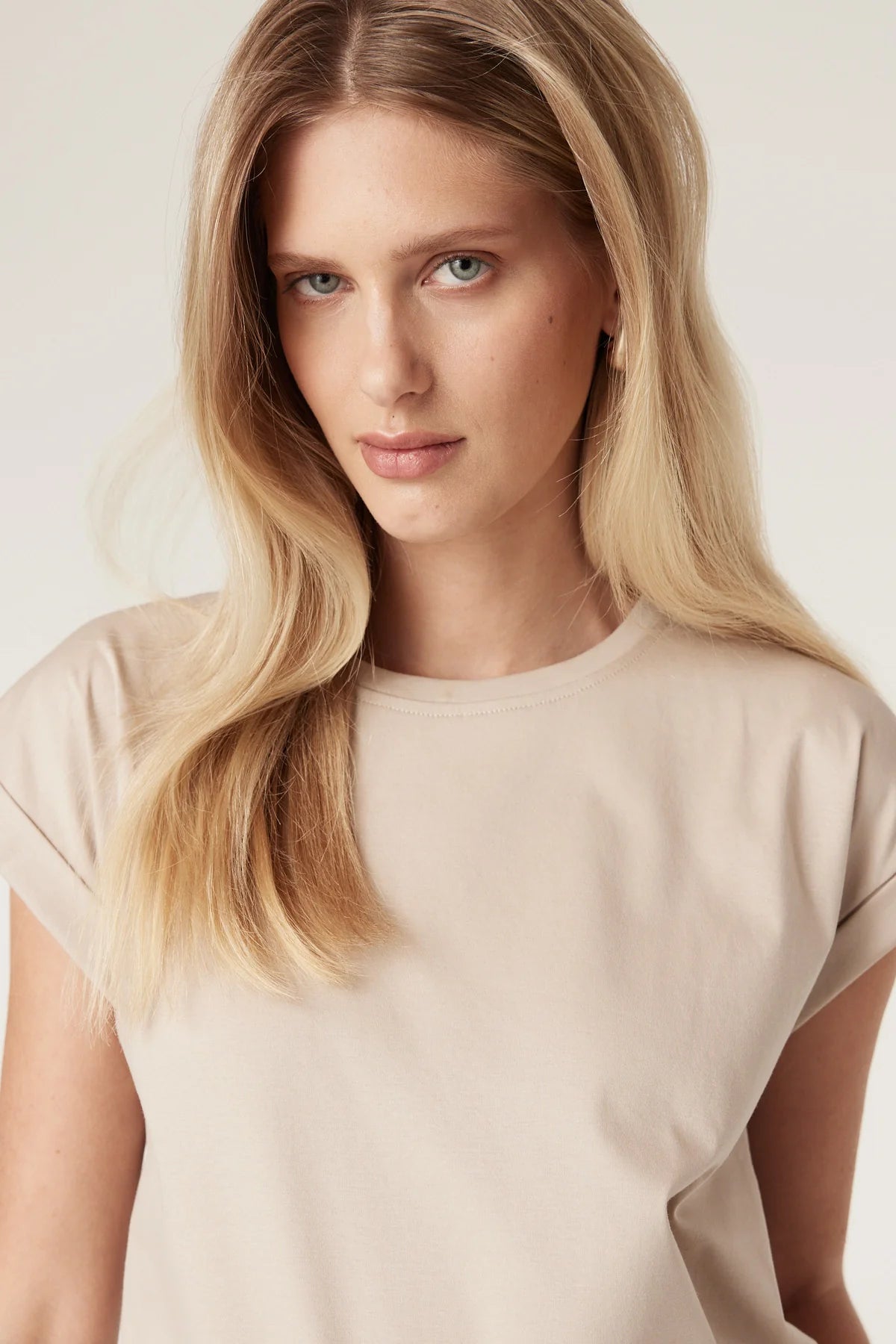 Pima Tee | Stone