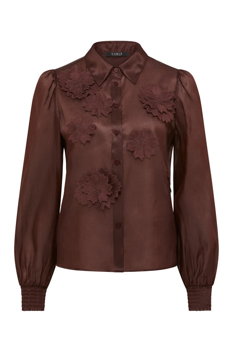 Mirage Blouse | Raisin
