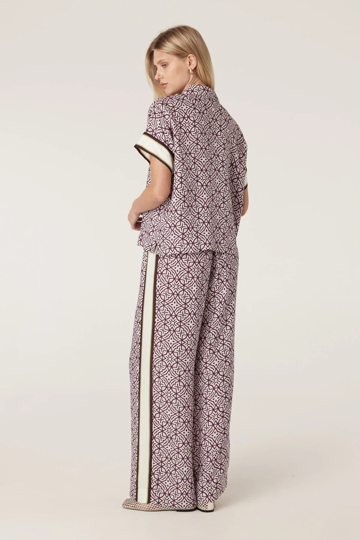 Nova Pant | Lattice Print