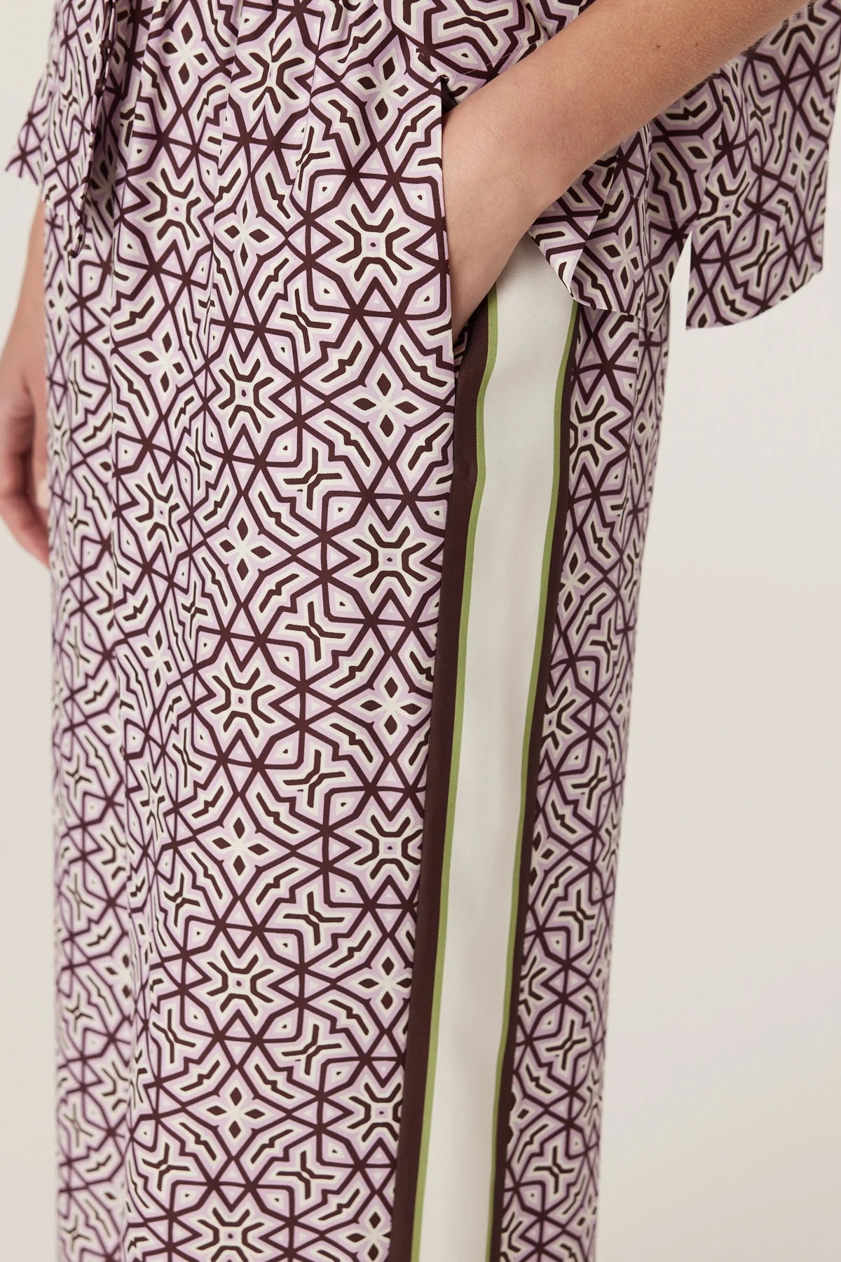 Nova Pant | Lattice Print
