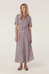 Nova Dress | Lattice Print