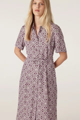Nova Dress | Lattice Print