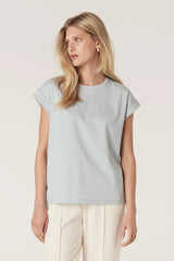 Pima Tee | Dusty Blue