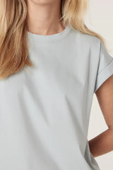 Pima Tee | Dusty Blue