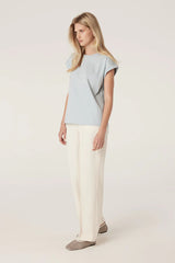 Pima Tee | Dusty Blue