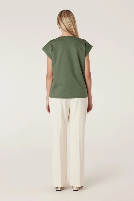 Pima Tee | Khaki