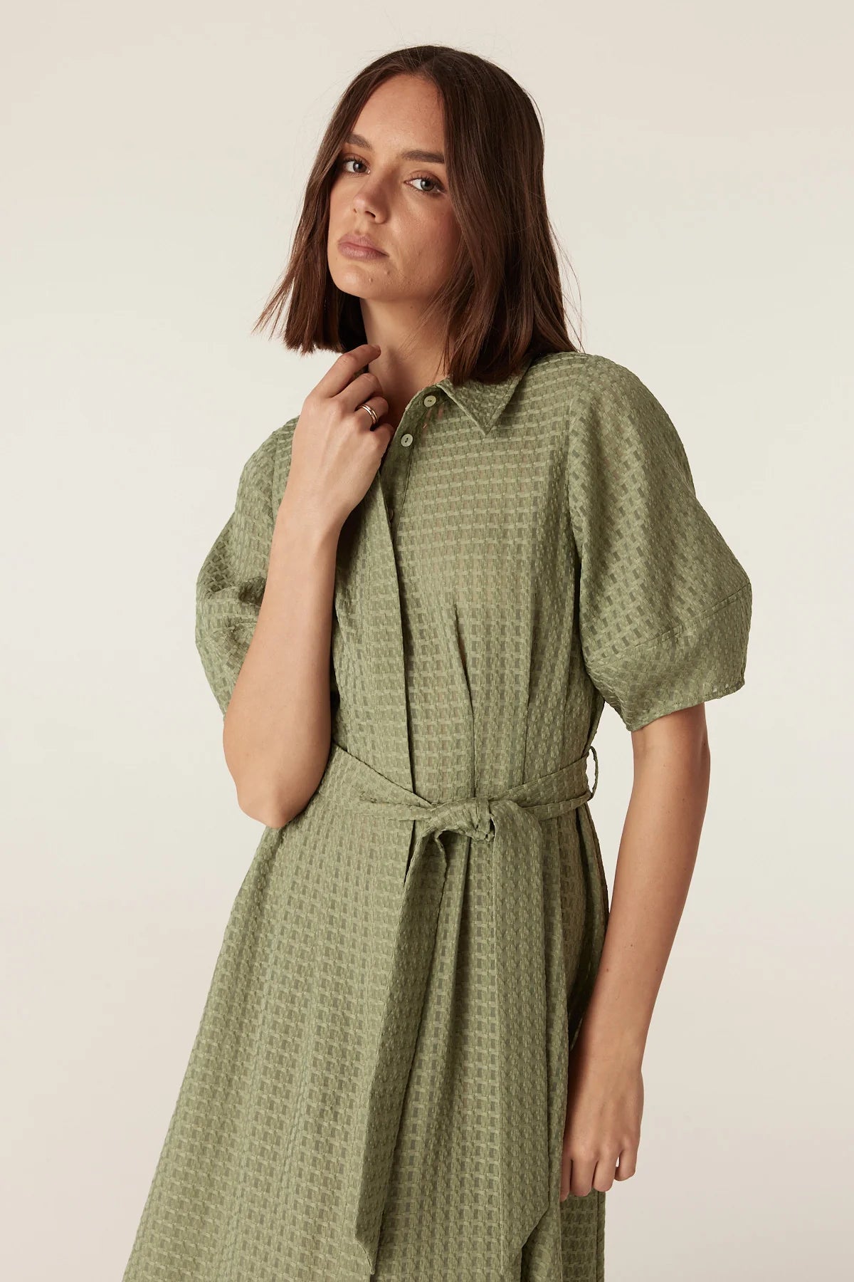 Alana Midi Dress | Olive