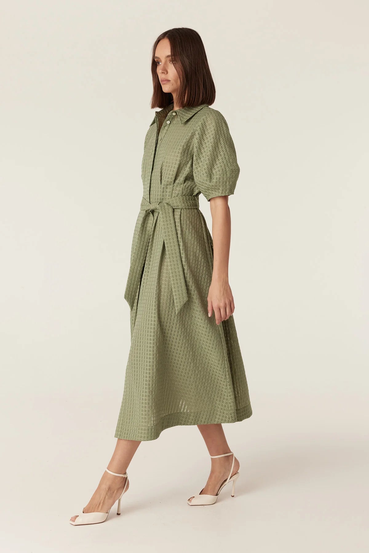 Alana Midi Dress | Olive