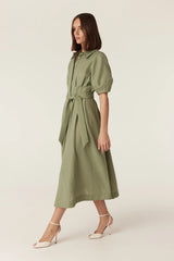 Alana Midi Dress | Olive